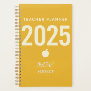 Custom Teacher Planner - Zurück zur Schule 2025 Planer