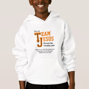 Custom TEAM JESUS Christlich Kids Hoodie