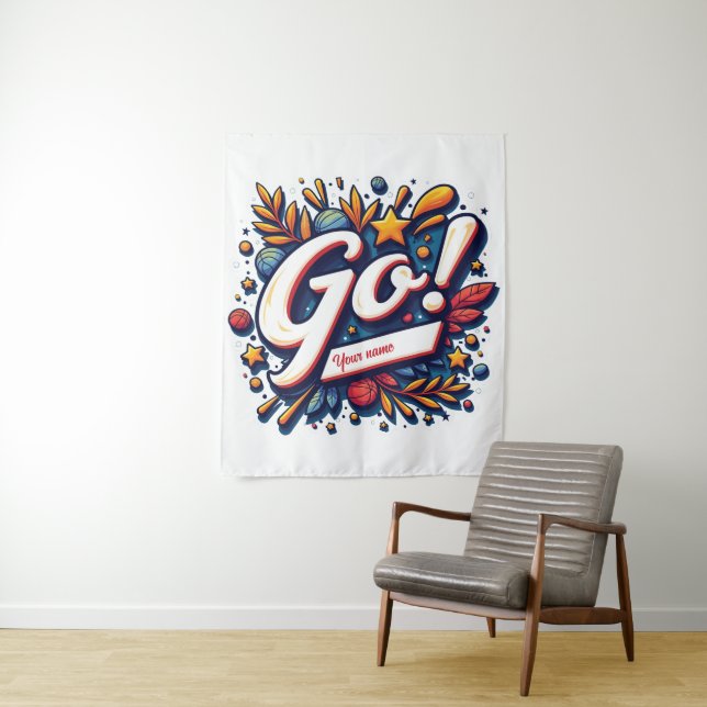 Custom Team Pride Mascot Wandteppich (Beispiel)