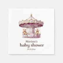 Custom Teddy Bear Twin Girl Babydusche