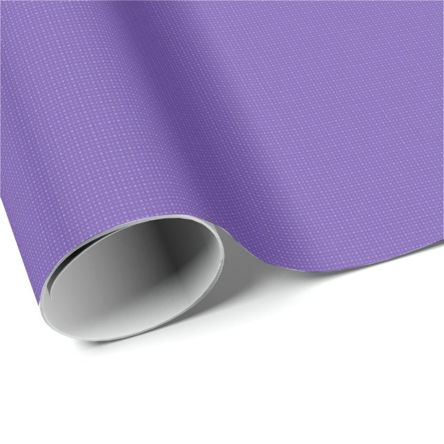 Custom Template Best Stylish Classic Lila Geschenkpapier (Rolleneckpunkt)