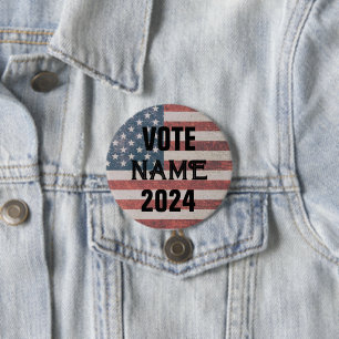 CUSTOM TEMPLATE WAHLKAMPAGNEN BUTTONS USA