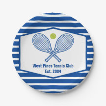 Custom Tennis Country Club Blaue Streifen