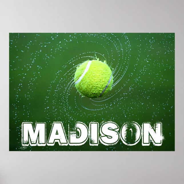Custom Tennis Poster (Vorne)