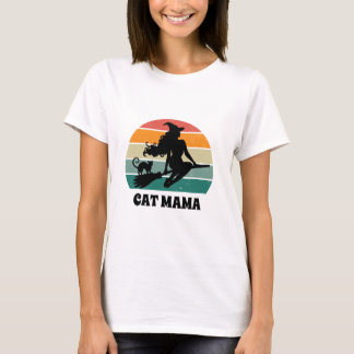 Custom text Cat Witz Moderne Halloween T-Shirt