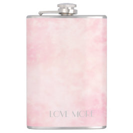 Custom Text Celestial Nebula Vinyl Wrapped Flask Flachmann