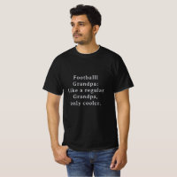 Custom Text Funny Grandpa Football