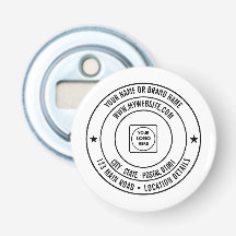 Custom Text Logo Name Address Website Design