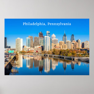 Custom Text Philadelphia Pennsylvania Poster