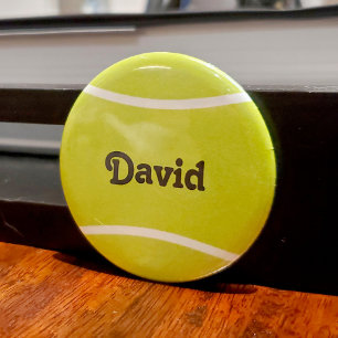 Custom Text Tennis Ball Kühlschrankmagnet Magnet