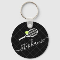 Custom Text Tennis Ball Racket Mit Monogramm