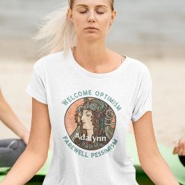 Custom Text Yoga Lover Lehrer Mama Frauen Geschenk T-Shirt