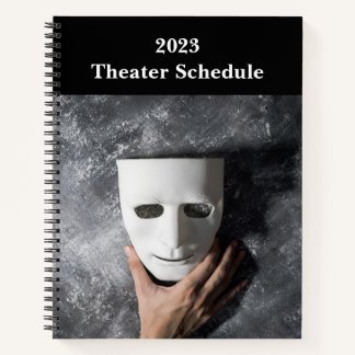 Custom Theater oder Drama Club Notebook Notizbuch