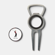 Custom Tiger Woods Logo Golf Divot and Putting But