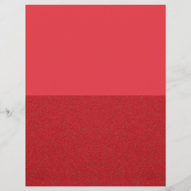 Custom Tomato Red Noise-Effect Flyer (Vorne)