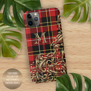 Custom Traditional Scottish Tartan Karos Pattern iPhone 11Pro Max Hülle