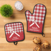 Custom trendy classic tartan plaid Red White chic