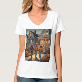 Custom Trick or Treat Halloween T-Shirt
