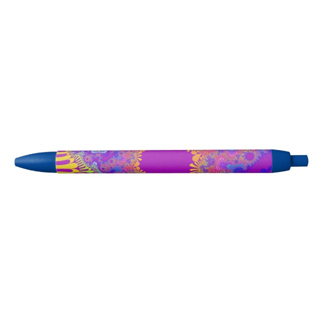 Custom Tropical Rainbow Sunburge Ink Pen Kugelschreiber (Vorderseite)
