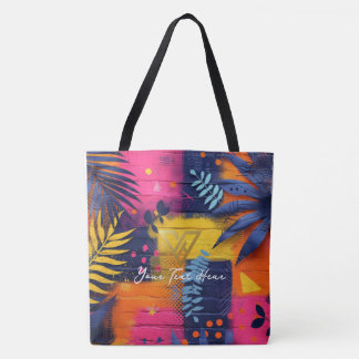 Custom: Tropical Sunset Personalisierte Tasche