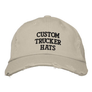 CUSTOM TRUCKER HATTE BESTICKTE BASEBALLKAPPE