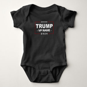 Custom Trump Vice President 2024 Baby Strampler