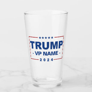 Custom Trump Vice President 2024 Glas