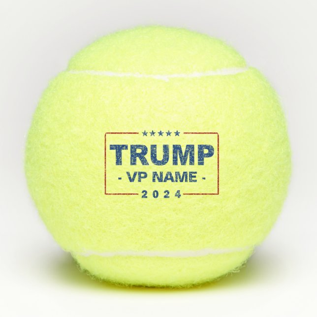 Custom Trump Vice President 2024 Tennisbälle (Vorderseite)