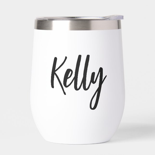 Custom Tumbler, individuelle Name Cup with, Person (Links)