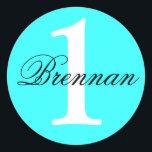 Custom Türkise Fevor Stickers<br><div class="desc">© 2010 Anne Hale. Brauchen Sie Hilfe bei der Anpassung?</div>