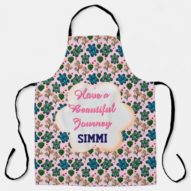 Custom turtle pattern  schürze (Vorderseite)