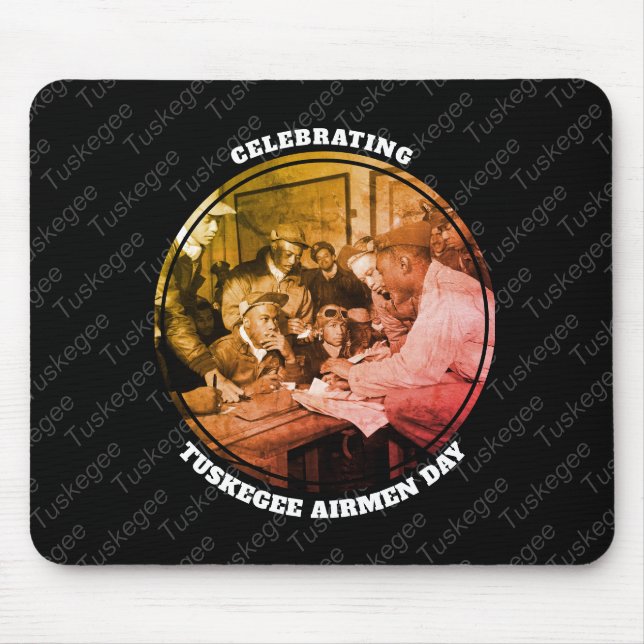 Custom TUSKEGEE AIRMEN Mousepad (Vorne)