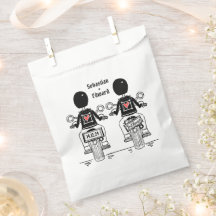 Custom Two Grooms Biker Motorrad Hochzeit