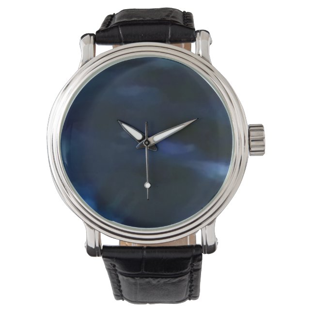 Custom Uhr blue (Vorderseite)
