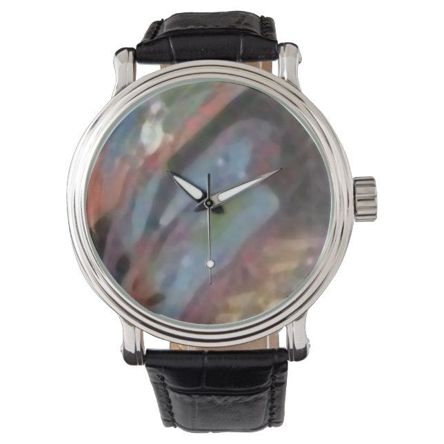 Custom Uhr pink (Vorderseite)