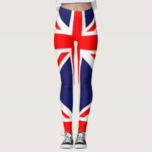 Custom UK Royal Gewerkschaft Jacked Flag Leggings