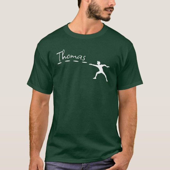 Custom Ultimate Frisbee T - Shirt (Vorderseite)