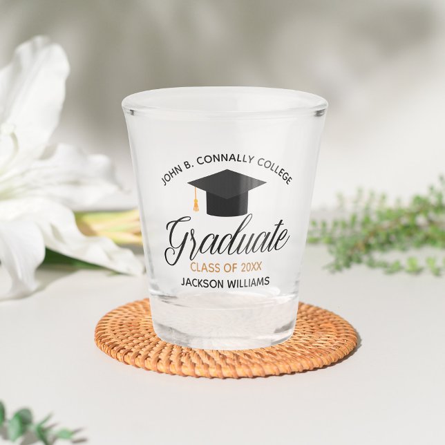 Custom Uni-Abschluß 2025 University Graduate Schnapsglas (Von Creator hochgeladen)