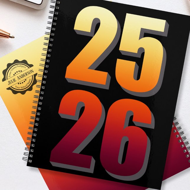 Custom Uni Semester Red Personal Planner Planer (Von Creator hochgeladen)
