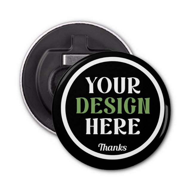 custom, unique, sleek & minimalist flaschenöffner (Vorderseite)