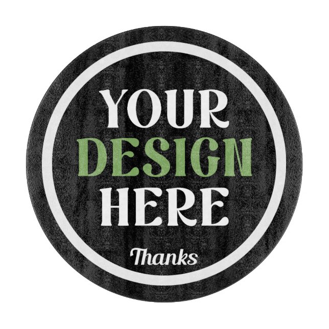 custom, unique, sleek & minimalist schneidebrett (Vorderseite)