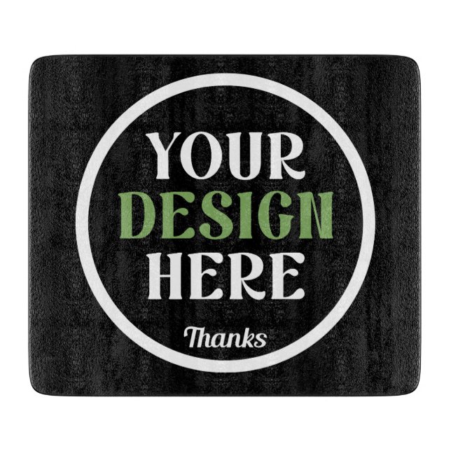 custom, unique, sleek & minimalist schneidebrett (Vorderseite)