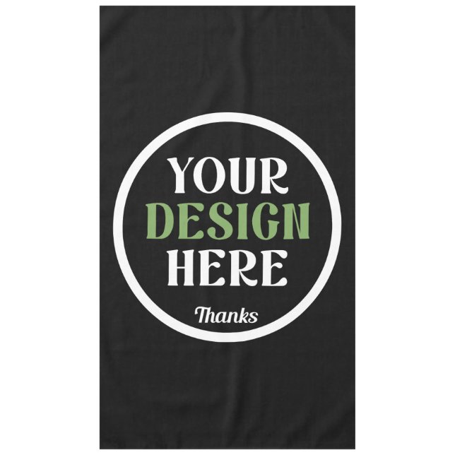 custom, unique, sleek & minimalist tischdecke (Vorderseite)