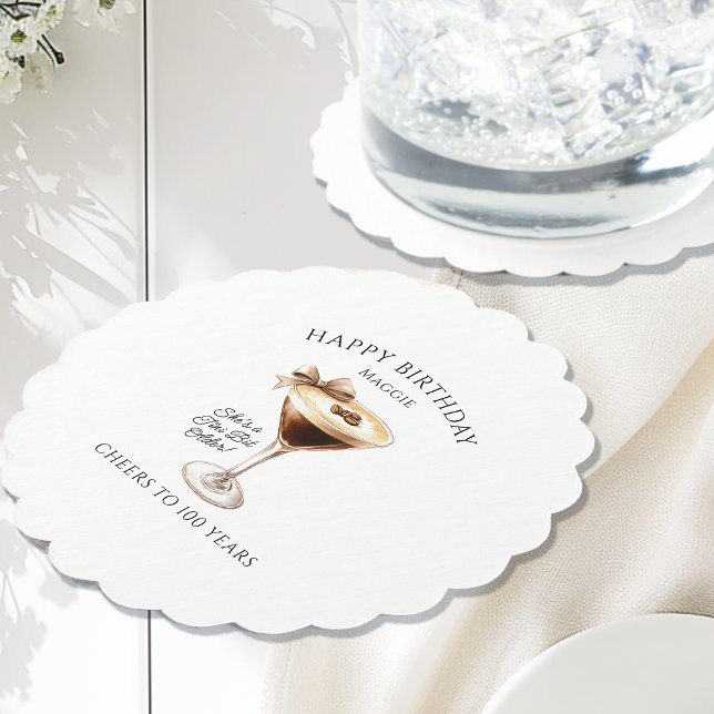 Custom Untersetzer 100. Geburtstag Espresso Martin (Von Creator hochgeladen)