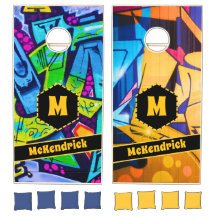 Custom Urban Graffiti Monogram und Name