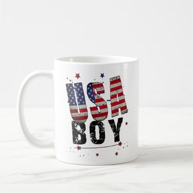 Custom USA Boy Kaffeetasse (Links)