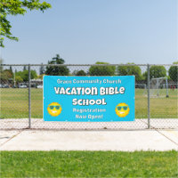 Custom Vacation Bible School Sunshine Banner