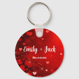 Custom Valentine  Love Gift for Him & Her Schlüsselanhänger