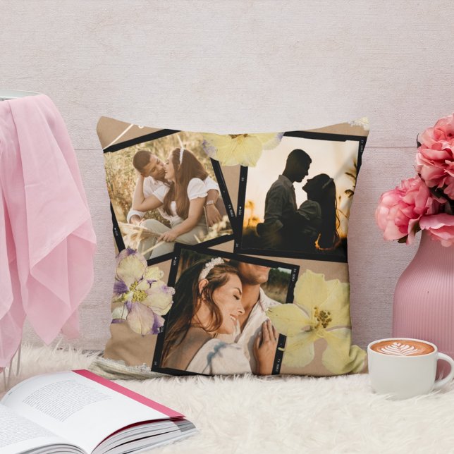 Custom Valentine's Day Romantic Couple Foto Kissen (Von Creator hochgeladen)