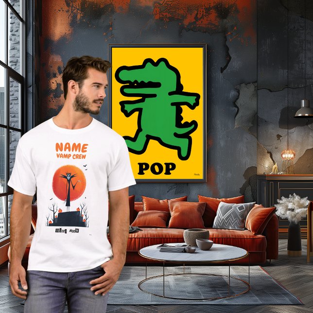 Custom Vamp Crew Halloween Shirt (Von Creator hochgeladen)